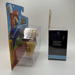 Jakks Pacific World of Nintendo Figures DONKEY KONG & DIDDY KONG Figure Set Of 2