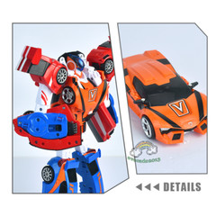 Tobot V Grand Champion Transforming Combined Vehicles Robot Figure Toy