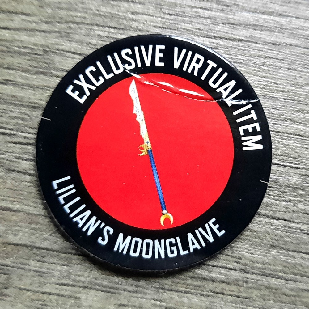 Roblox Lillian’s Moonglaive RARE Exclusive Virtual Item Code Limited – UNUSED