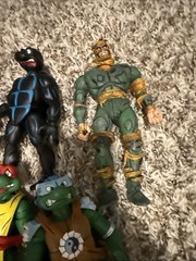 Neca TMNT lot If 7 Action Figures. Come With Some Of There Accessories See Pics