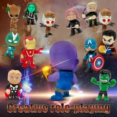 26PCS Mini Superhero Action Figures Set for Party Birthday Christmas
