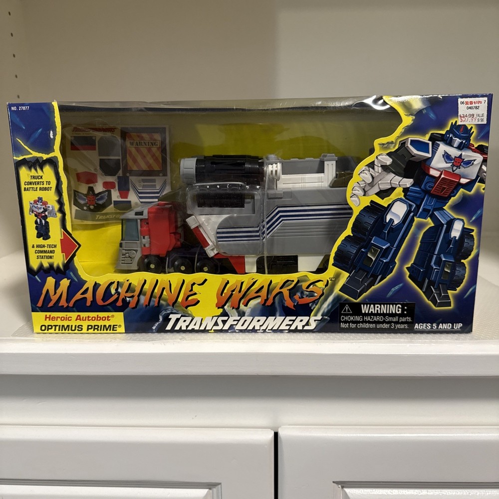 Transformers Machine Wars 1996 Optimus Prime BRAND NEW!