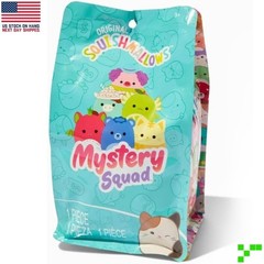 Squishmallows Mystery Squad 5″ Plush – SERIES 1 – 1 in 6 Mystery Pets