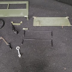 Choice of Vintage 1960’s 1970s Gi Joe Combat 7000 Sandstorm Survival Jeep Parts