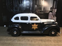 Playmates POLICE SQUAD CAR Copper Vehicle DICK TRACY Movie 1990 5in.