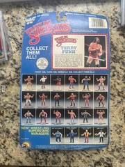 WWF LJN Terry Funk MOC Wrestling Superstars Great Condish Woolworth Tag WWE