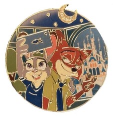 Disney Cruise Line Adventure Exclusive Judy And Nick Zootopia Ship Pin