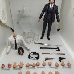 MAF No.212 John Wick Chapter 4 Action Figure Toy Set Gifts for Boy Gift New