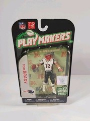 McFarlane 2011 NFL Playmakers Tom Brady White Away Jersey Action Figure Patriots