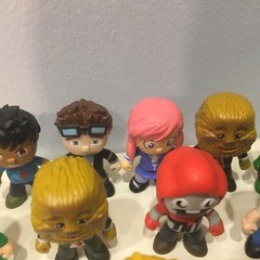 TUBE HEROES BLIND CAPSULE MYSTERY FIGURE “LDSHADOWLADY” Lot Set Of 16 PCS GUC