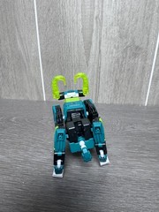 52TOYS Beastbox BB-27 TOXICHORN Transforming Action Figure Cube Toy Teal