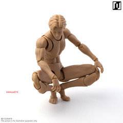 US Mirrfig MF001 1/12 Male Pale /Yellow thin Super Flexible Head Figure Body
