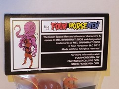ASTRO-NAUTILUS Outer Space Men Holiday Edition Four Horsemen SEALED BAGGIE 2010