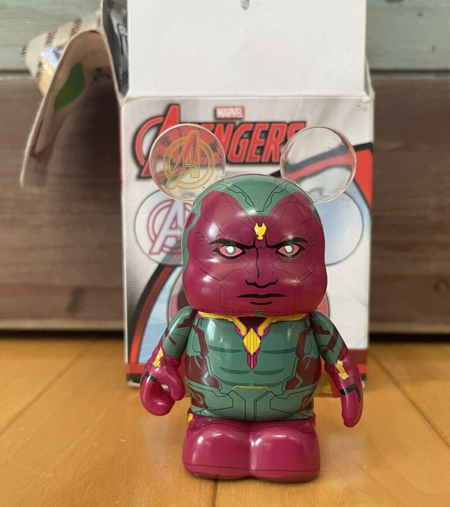 Disney D23 Expo 2015 Vinylmation Marvel Avengers Vision 3″ Vinyl Figure LE 2500