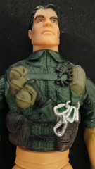 Lanard Toys 12″ Soldier Action Figure 2003 Molded on Top
