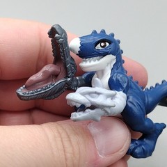 Vintage 2001 Deltamon Digimon Digital Monsters H-T Bandai Mini Action Figure