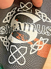 SHEAMUS Celtic Warrior WWE Wrestling Green Black Basketball WWF 2014 Vintage NEW