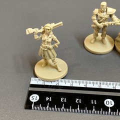 NEW LOT 5 fallout FFG bethesda board game mini figures Rare #a