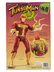 Tiger Electronics Talking Turbo Man 14” Action Figure Model 80-618 NEW
