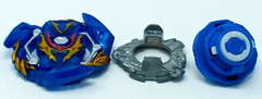 Beyblade Burst B-134 Slash Valkyrie Tomy Hasbro auth. w/ QR Code blue gold red