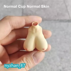 1:12 Big Bust Breast Cover Replacement Model Fit 6” Female Action Figure Doll