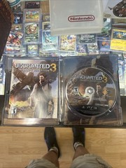 Uncharted 3 Drake’s Deception Collector’s Edition PS3 Autographed By Nolan North