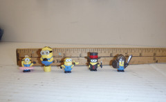 Monopoly Despicable Me Minions Replacment Figures Lot of 5