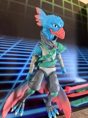 Boss Fight Studio Saurozoic Warrior Pava Pergia Futuristic, Armored Dinosaur Her