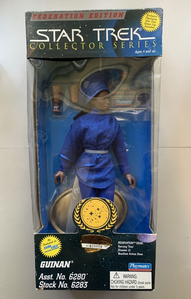 Vintage Star Trek The Next Generation Federation Edition Guinan Action Figure