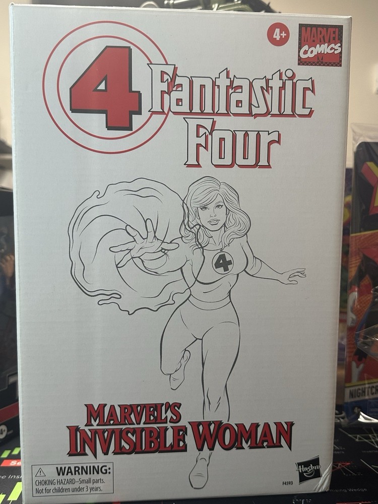 NIB Marvel Legends 6″ Fantastic Four Invisible Woman Hasbro Pulse Exclusive