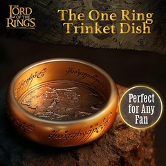Nemesis Now Lord of the Rings The One Ring Trinket Dish 10.8cm Wide – Resin Coll