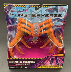 MonsterVerse Godzilla Figure Set of 3 Titanus Scylla, Mothra & Ion Dragon NIB