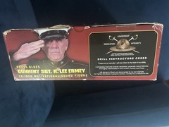 New Gunnery Sgt R. Lee Ermey 12” Dress Blues 2006 Talk Figure Collector Edition