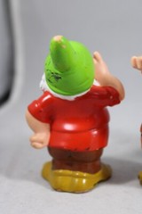 Walt Disney Four 4 Dwarfs Figurines 1989XX/ R6576 Snow White Dwarf incomplete
