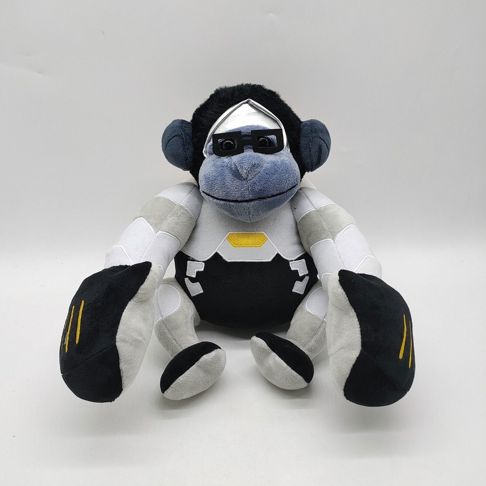 Jumbo Winston Plush Toy from Overwatch, Stuffed Animal Collectible Gift for Fans