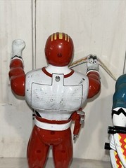 Power Rangers Lost Walkie Talkie Set 9″ Figure MGA 1999 Lot of 3 Blue Red Silver