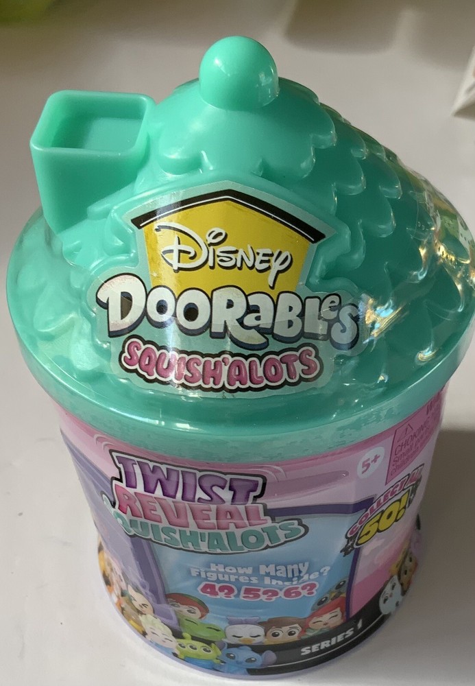 Disney Doorables Squish’Alots Blind Figure In Capsule (Green)