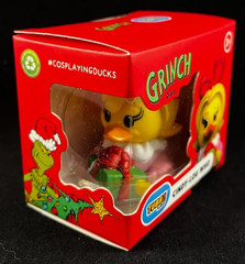 Mini Tubbz – The Grinch – Cindy-Lou Who – Rubber Duck – Approx 2″ High – Red Box