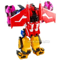 MiniForce X Ranger Vehicle Robot Car Bot 4 in 1 Combiner Model Figure With Boxes