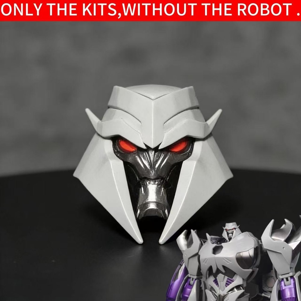 3D Printed Custom Replacement Head Sculpt for APC TFP Megatron Upgrade Kit