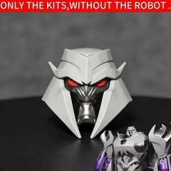 3D Printed Custom Replacement Head Sculpt for APC TFP Megatron Upgrade Kit