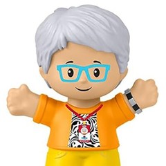 Replacement Grandma Teacher Figure for Fisher-Price Little People Schoolhouse
