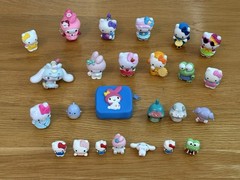 SANRIO Hello Kitty My Melody Mini Figures Lot Keroppi Figurines Miniatures Mix