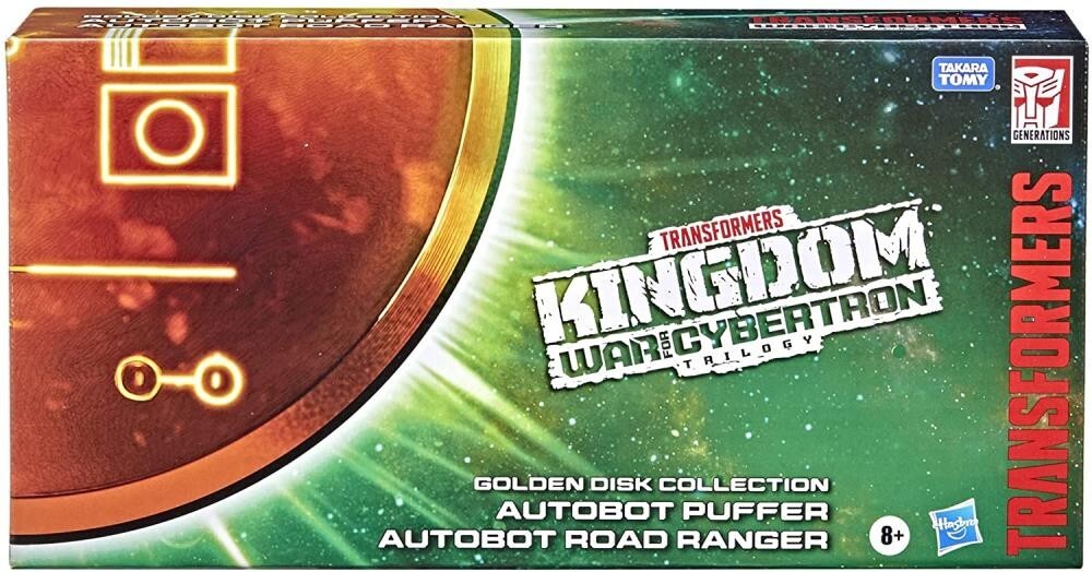 Transformers War for Cybertron: Kingdom Golden Disk Collection Two Pack