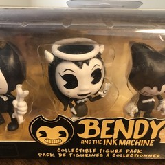Bendy and the Ink Machine Collectible Figure Pack Series 1 4-Pack 2017 Sealed