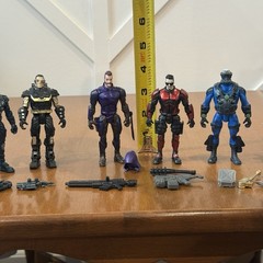 Greenbrier Final Faction Lot of 6 Figures Alpha Team Soldiers Accessories Weapon