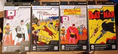 McFarlane Batman Rainbow/Colored Suit /Golden Age Red Platinum Lot