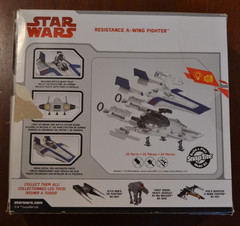 REVELL STAR WARS THE LAST JEDI A-WING FIGHTER OPEN BOX COMPLETE SNAPTITE DISNEY