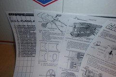 1985 HASBRO 3 34″ G.I. JOE U.S.S. FLAGG AIRCRAFT CARRIER INSTRUCTIONS