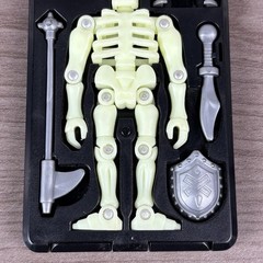 SEGA Pocket Power Tyco Glo-Bones Skeleton Figure Complete!